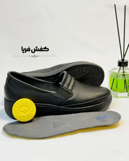 کفش طبی زنانه مدل برلین دارای پد خار پاشنه و ۶ ماه ضمانت
