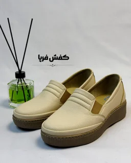 کفش طبی زنانه مدل برلین رنگ بژ