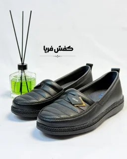 کفش طبی زنانه مدل پارلمو دارای پد خار پاشنه و ۶ ماه ضمانت